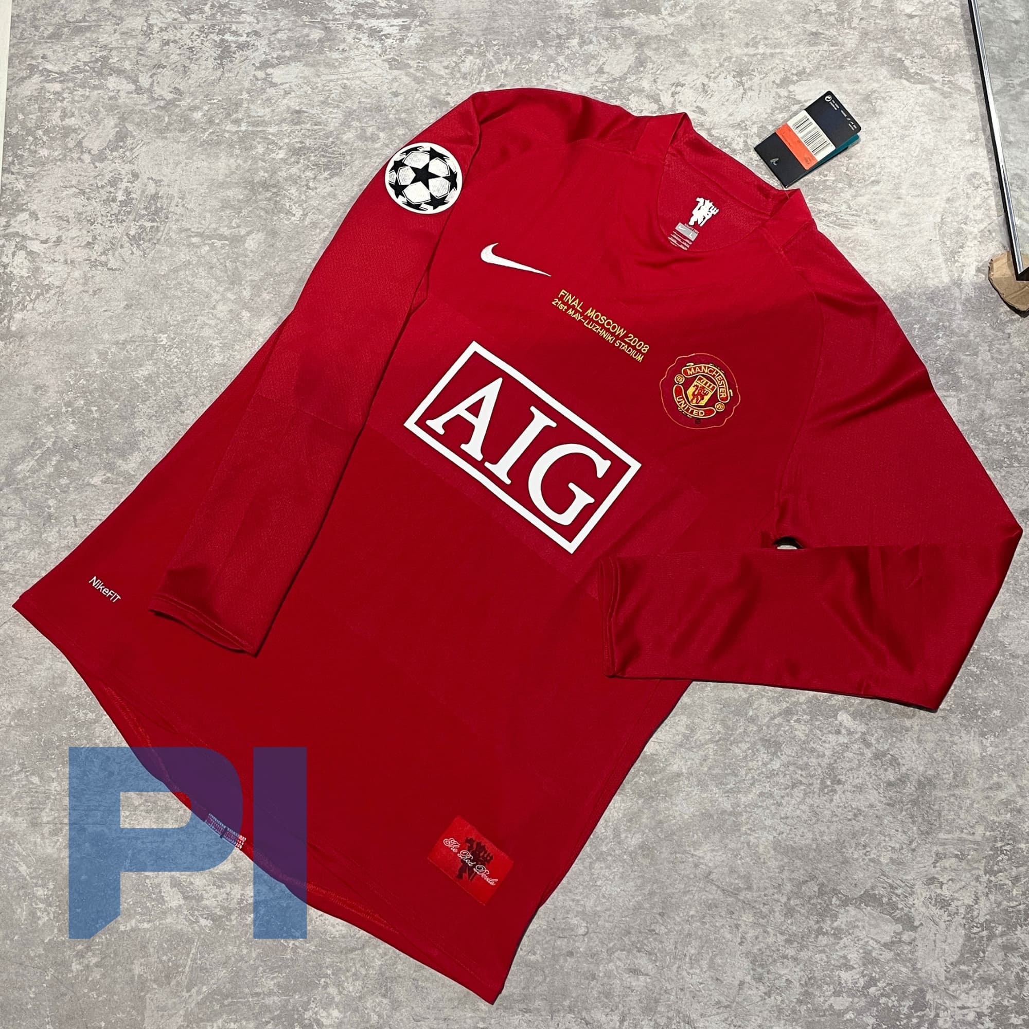 Manchester United Home 08/09 - RONALDO #7 Final UCL 2008 Edition
