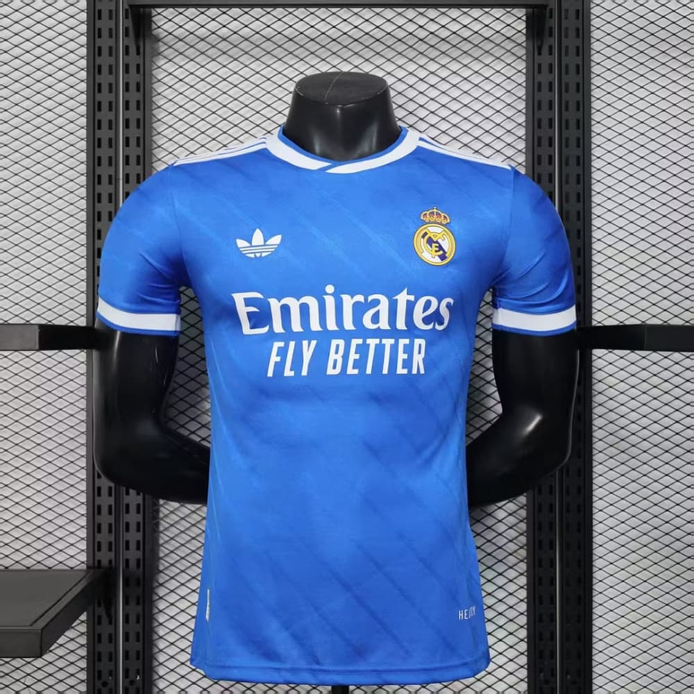 Real Madrid Third 25/26 Player Version - Short Sleeve Lengan Pendek