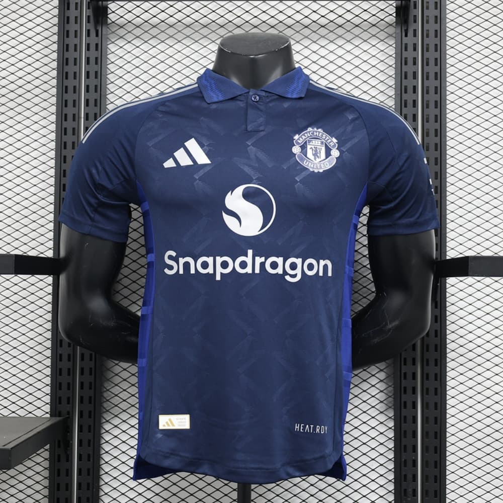 Manchester United Away 24/25 Player Version - Short Sleeve Lengan Pendek